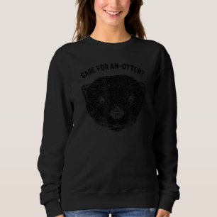 Sweatshirt Soin pour un autre dictons amateur de loutre citat