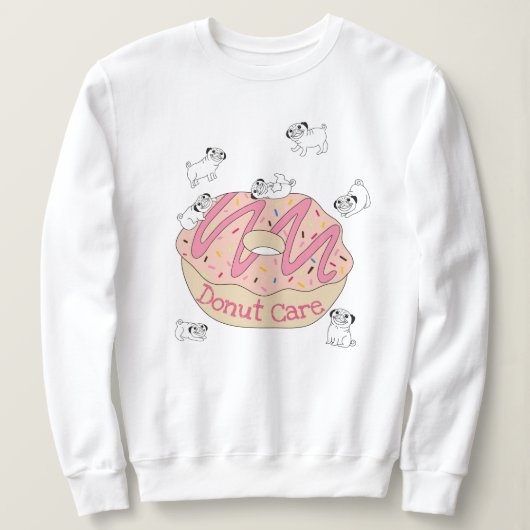 Sweatshirt Soins aux donuts (Design devant)
