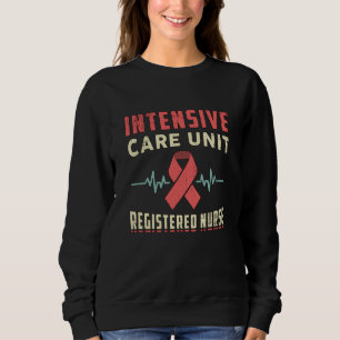 Sweatshirt Soins intensifs Infirmière Médecine Ambulance d'ur
