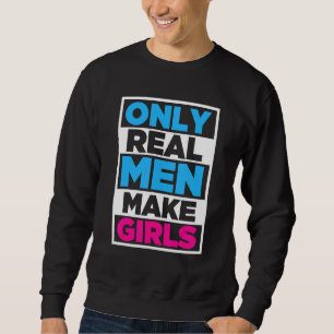 Sweatshirt Soirée De Révélation De Genre Douce Baby shower Ga