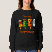 Sweatshirt Soirée d'été Halloween Summerween (Devant)