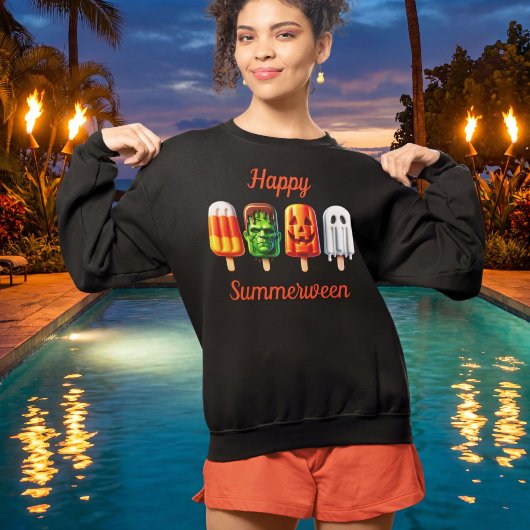 Sweatshirt Soirée d'été Halloween Summerween