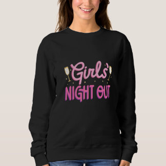 Sweatshirt Soirée entre filles enterrement de vie de jeune fi