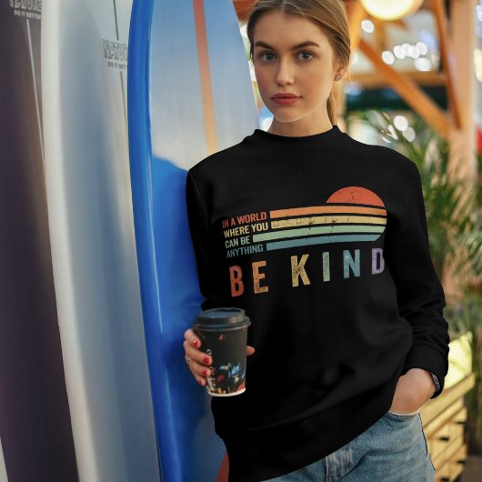 Sweatshirt Sois Gentil | Sweat à Capuche Vibes Pos