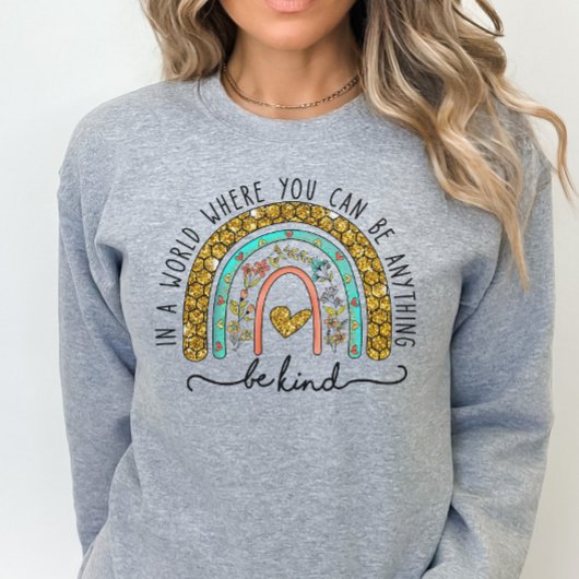 Sweatshirt Sois Une Chemise, Une Mignonne Attitude Internatio