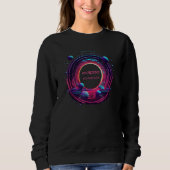 Sweatshirt Solar Annular Eclipse 2023 Totality Eclipse Vaporw (Devant)