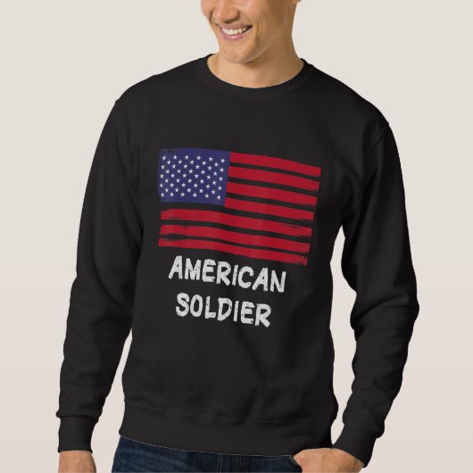 Sweatshirt Soldat américain (Devant)