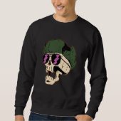 Sweatshirt soldier skull skeleton death (Devant)