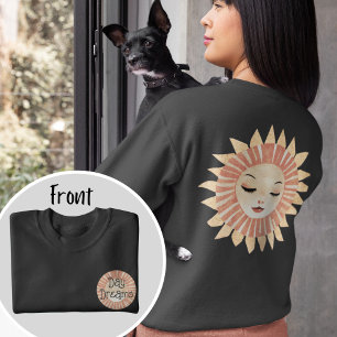 Sweatshirt Soleil couché du Boho céleste pastel muet