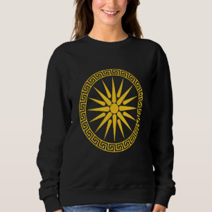Sweatshirt Soleil de Vergina Étoile macédonienne Argead Grèce