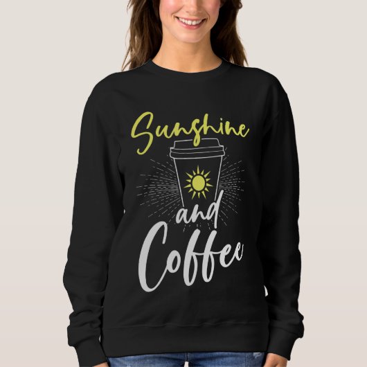 Sweatshirt Soleil Et Café (Devant)