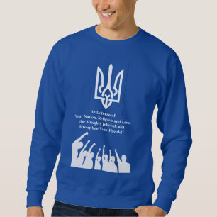 Sweatshirt Solidarité avec la guerre en Ukraine