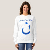 Sweatshirt solidarité chrétienne (Devant entier)