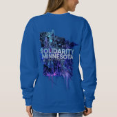 Sweatshirt Solidarité Minnesota (Dos)