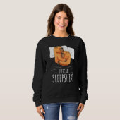 Sweatshirt Sommeil officiel de Capybara 1 (Devant entier)