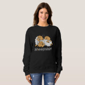 Sweatshirt Sommeil Pj Pajamas Mouton Nightgown Nuit (Devant entier)