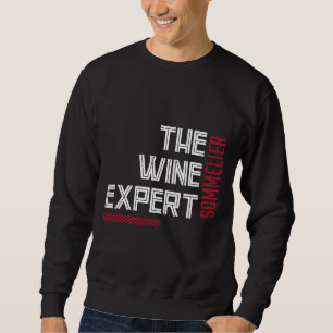 Sweatshirt Sommelier expert du vin