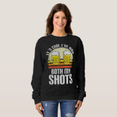 Sweatshirt Son Cool Ive A Eu Mes Deux Chaussures (Devant entier)