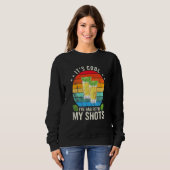 Sweatshirt Son Cool Ive A Eu Mes Deux Chaussures Tequila Drin (Devant entier)