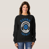 Sweatshirt Son Engineer Audio Song Music Tech Guy (Devant entier)