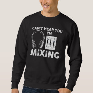 Sweatshirt Son Guy Audio Engineer Mixage
