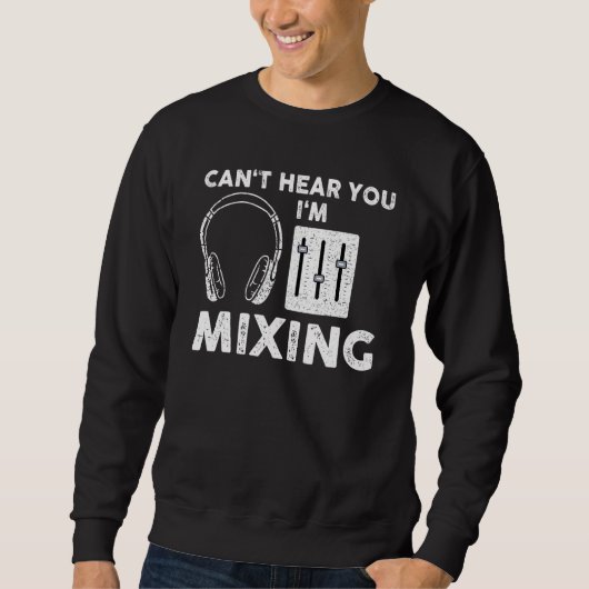 Sweatshirt Son Guy Audio Engineer Mixage (Devant)