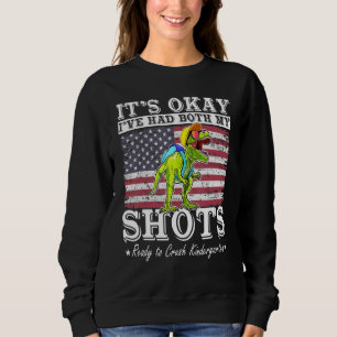 Sweatshirt Son OK Ive avait les deux mes chaussures prêt à éc