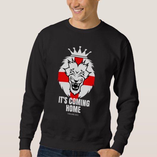 Sweatshirt Son retour Angleterre Lion (Devant)