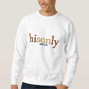 Sweatshirt Son unique Jean 3:16