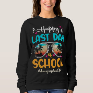 Sweatshirt Sonographe Joyeux Lunettes de soleil de Dernier jo