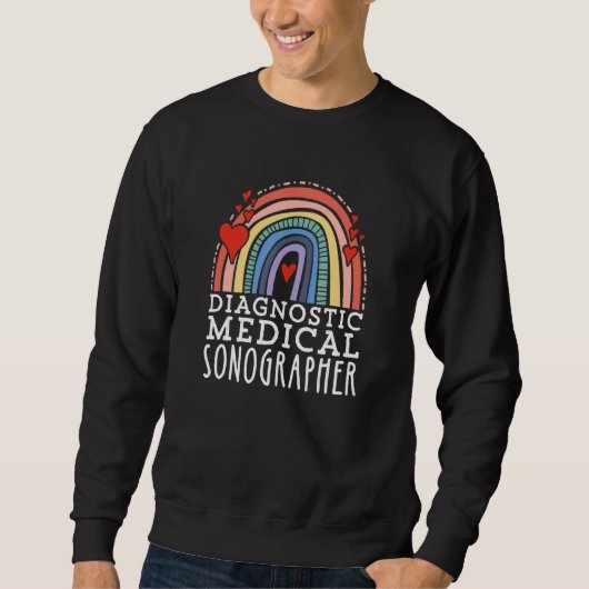 Sweatshirt Sonographe Médicale diagnostique (Devant)