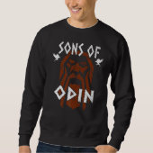 Sweatshirt Sons of Odin Vikings Valhalla Viking   (Devant)
