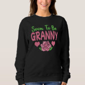 Sweatshirt Soon To Be Granny (Devant)