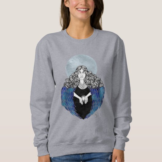 Sweatshirt Sorcière de Lune (Devant)