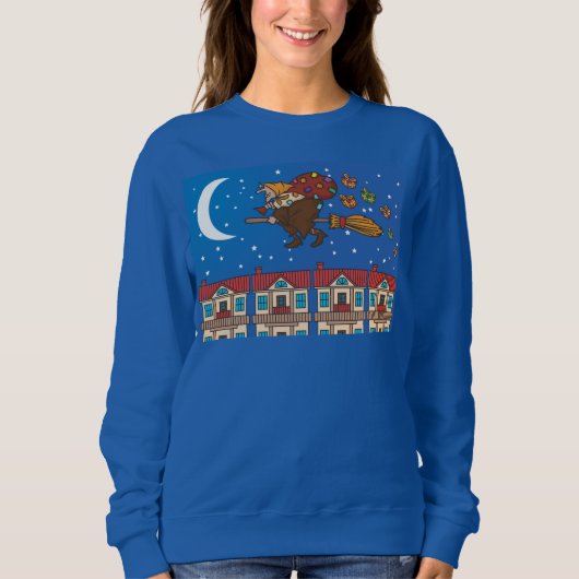 Sweatshirt sorcière xmas Befana (Devant)