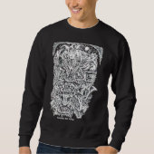 Sweatshirt Sorcières et diables, par Brian Benson. (Devant)