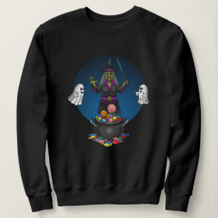 Sweatshirt Sorcières et Fantômes Soirée Halloween Trick or Tr