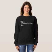 Sweatshirt Sorry Can't Bye     Brazilian Jiu Jitsu (Devant entier)