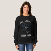 Sweatshirt Sorta Sweet Sorta Éffrayante gothique Funny Valent (Devant entier)