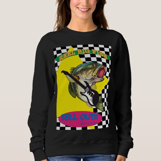 Sweatshirt Sortie Reel Big Fish Basball ¾ manche (Devant)