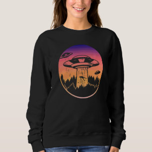 Sweatshirt Soucoupe Volante Ufo Les Astronautes Sont Des Alie