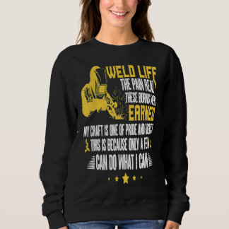 Sweatshirt Souder La Vie La Douleur Est Réelle S Drôle Pour L