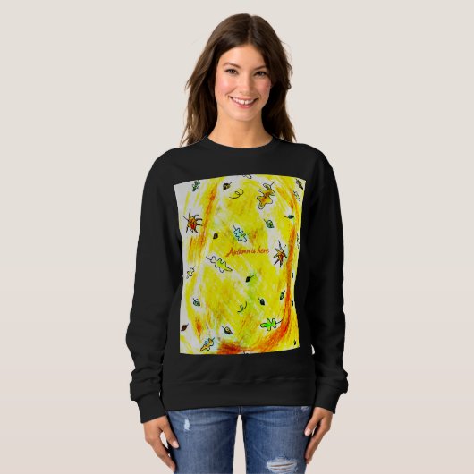 Sweatshirt Souffle d'Automne (Collection Cabane d'Automne) (Devant entier)