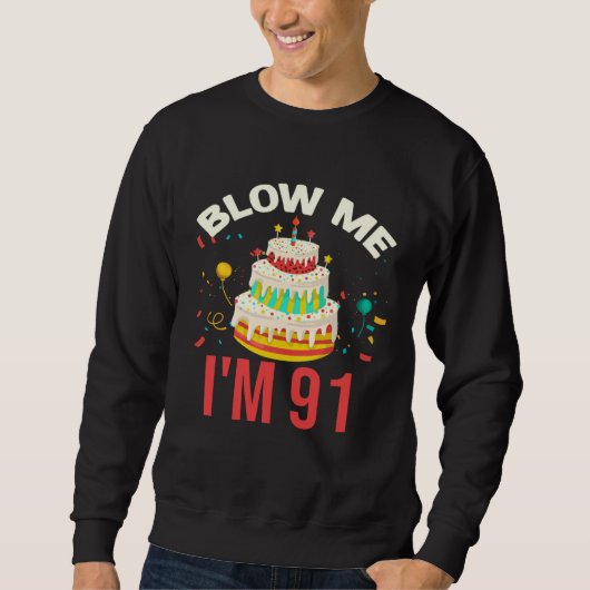 Sweatshirt Souffle-moi je suis 91 (Devant)
