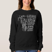 Sweatshirt Soul Pitbull I Love Pitbull Amoureux des chiens 60 (Devant)