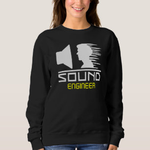 Sweatshirt Sound Engineer Audio Tech Mixer Music Concert