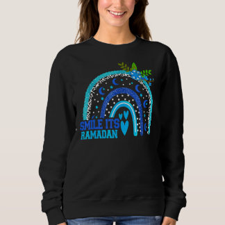 Sweatshirt Souriez Son Ramadan Musulman Aïd Moubarak Islamiqu