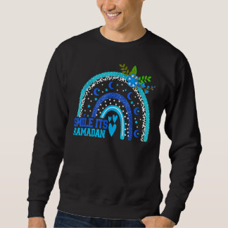 Sweatshirt Souriez Son Ramadan Musulman Aïd Moubarak Islamiqu
