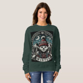 Sweatshirt Sourire d'hiver (Devant entier)