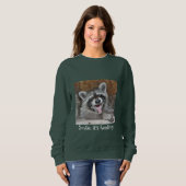 Sweatshirt Sourire ; Il est sain (Devant entier)